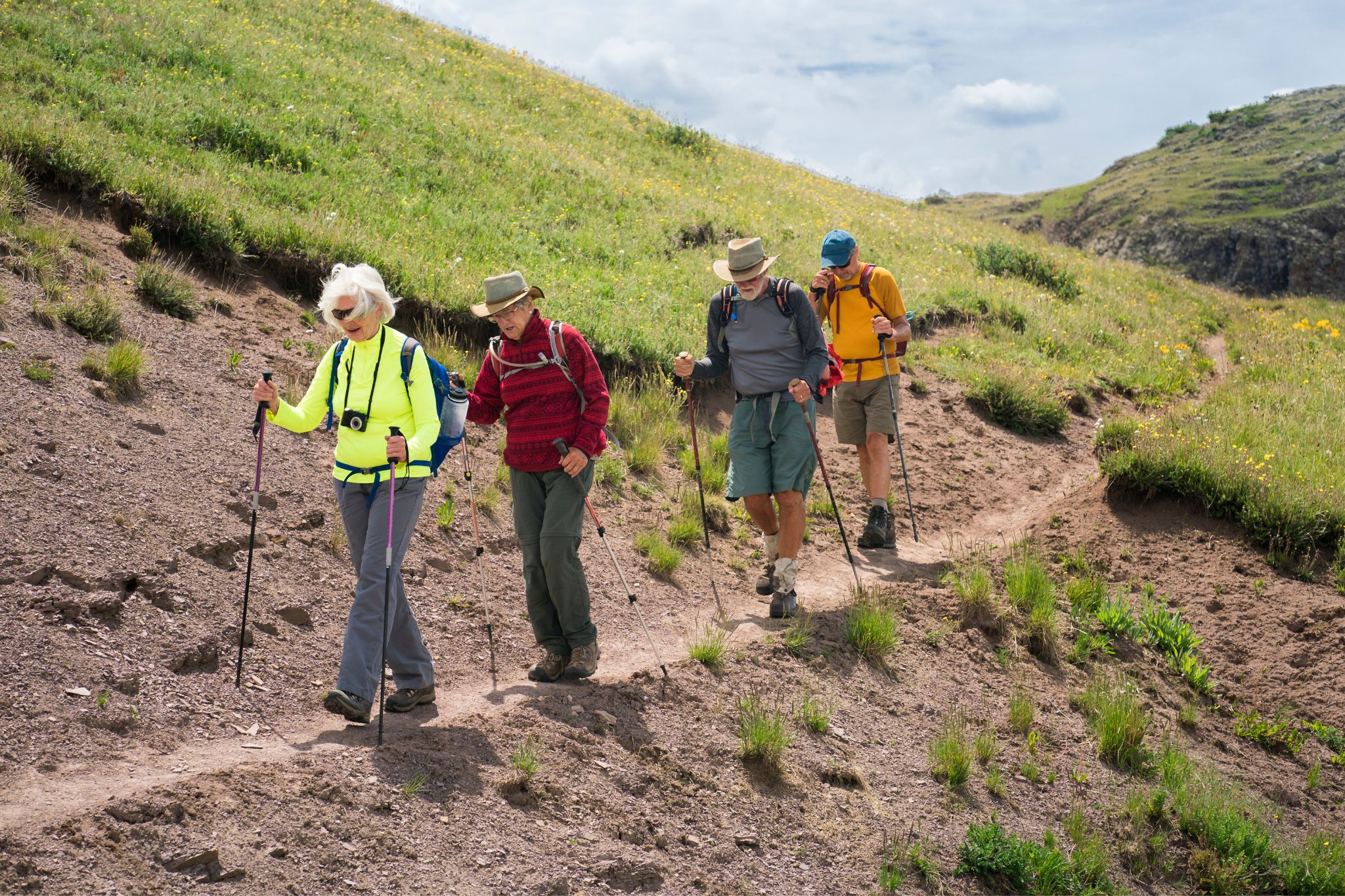 group of trekkers